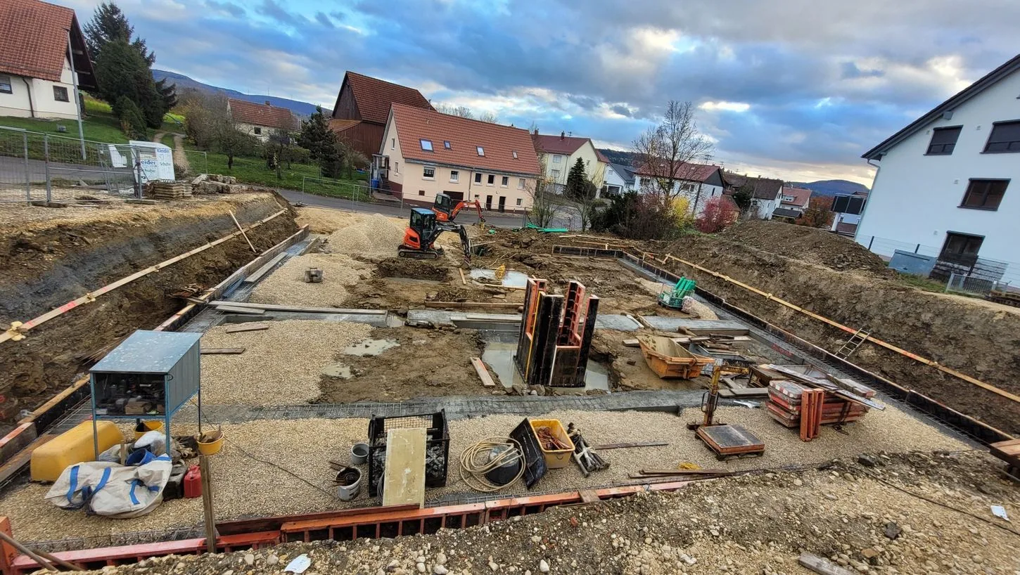 Bytový dom – zemné práce a príprava základov